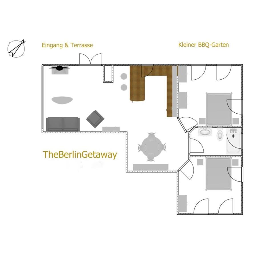 Apartament The Berlin Getaway / 80Qm In Berlin'S Historic Diplomatic Quarter Zewnętrze zdjęcie